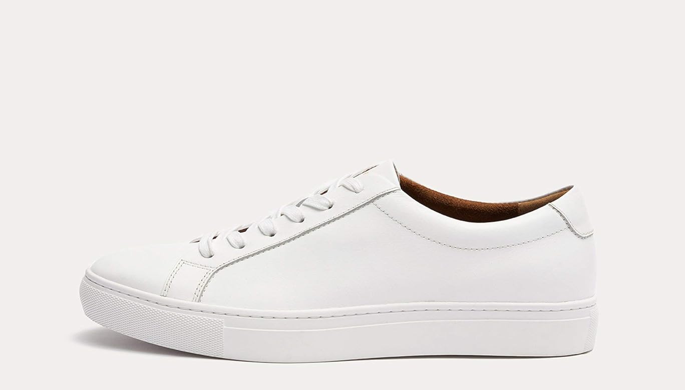kurt leather sneaker white