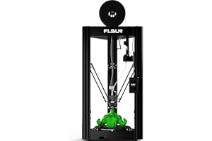 Flsun Super Racer 3D Printer Upgrade 200 mm/s High Speed 2800 + mm/s², flsun sr Upgrade Delta 3D Printers with Direct Drive Extruder and Auto Leveling Size Φ260 x 330 mm (flsun sr)