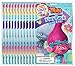 DreamWorks Trolls Grab n Go Play Packs (12 Packs) Party Favors Plus Loot Bags and Door Hanger