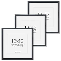 Oak Wood 12x12 Picture Frames in