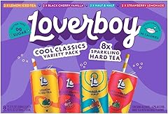LOVERBOY Cool Classics Hard Tea Variety 8pk, 11.5 FZ