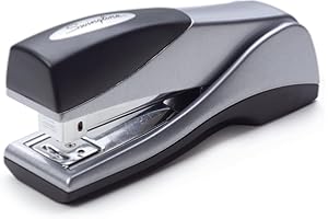 Swingline Stapler, 25 Sheet Capacity, Optima Grip, Jam Free, Compact, Ergonomic Cushion Grip, Metal, Silver (S7087816B)
