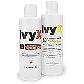 CoreTex Ivy X Pre & Post Poison Ivy Treatment Combo Kit - 8oz Bottles of Rash Prevention & Treatment to Protect Against Itching - Also Works on Poison Oak & Sumac Oils