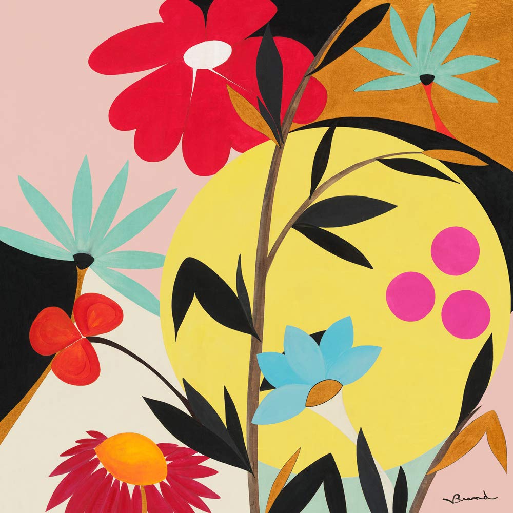 International Graphics - Finished Picture - Valérie, Brand - ''Harmonie I''- 30 x 30 cm - Direct printing on acrylic glass