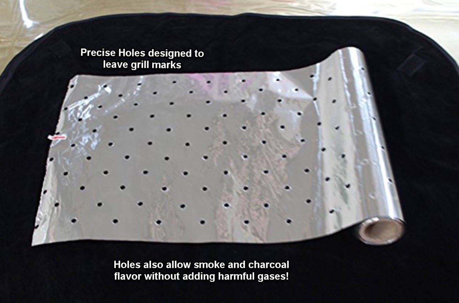 Grilling Foil Barbecue Accessory Vented with Holes Specifically for Grilling 635346070433 eBay
