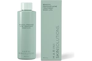 Marini SkinSolutions Benzoyl Peroxide Acne Treatment Wash 2.5 Percent Face Wash Unisex 6 oz