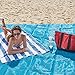 CGEAR Original Sand-Free Outdoor Rug Camping Mat - Water-Resistant & Anti-Fade Material - Military-Grade - Reversible Design - Area Rug for Beach, RV, & Picnics - Travel Bag