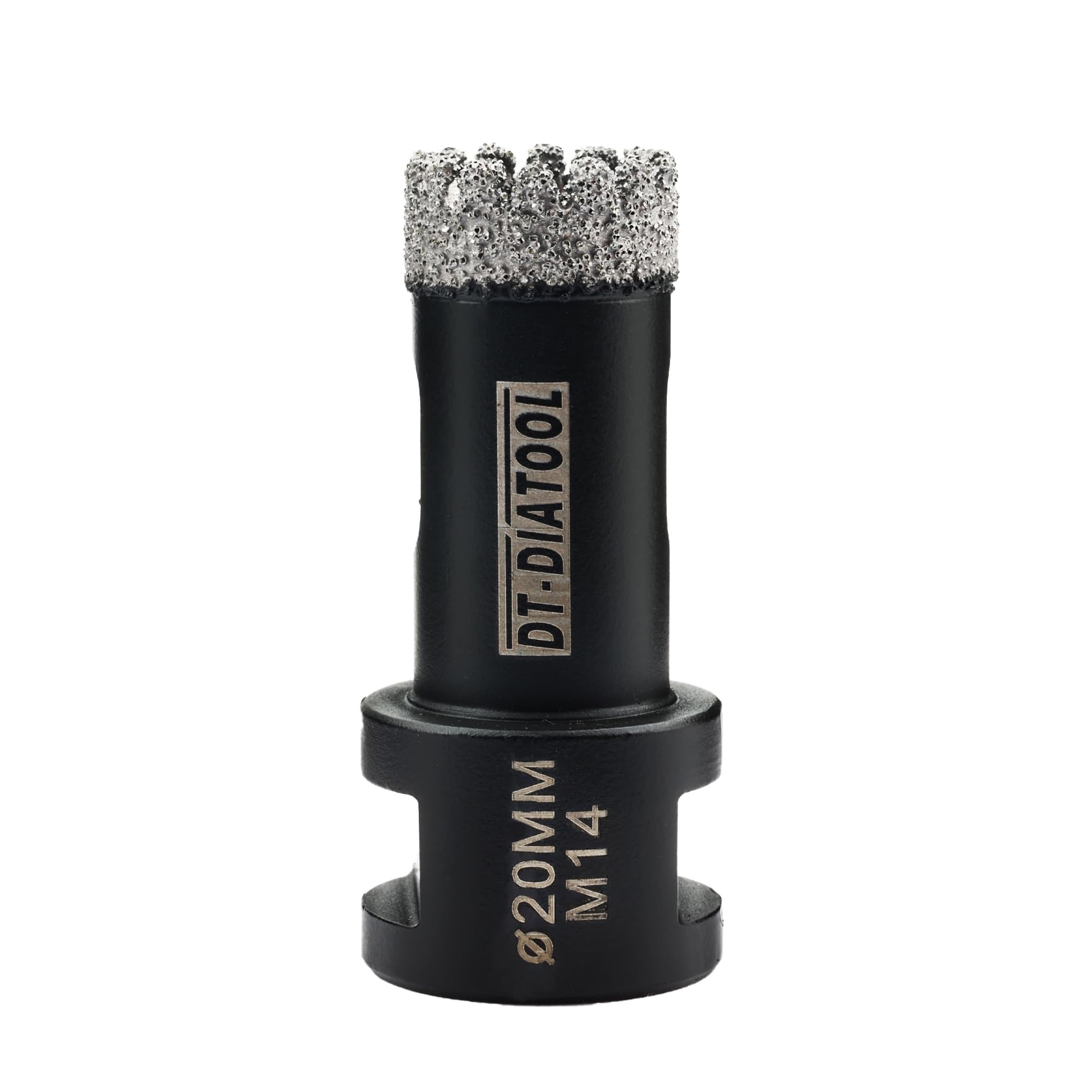 DT-DIATOOL Diamond Core Drill Bit 20mm - Diamond Hole Saw for Porcelain Tile Ceramic Tile Marble Granite M14 Thread