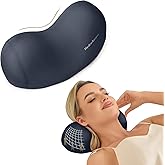 HydroAurum Cervical Neck Pillow, 100% Memory Foam Neck Roll Pillow for Neck and Shoulder Pain Relief, Orthopedic Support for Office Workers, Drivers & Yoga