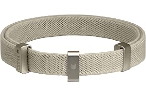 BuddyArmor Safety Cat Collar,Elastic,Light Weight Cat Accessories,Mindless of Wearing,S(Linen)