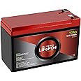 ECI Power 12V 10Ah Lithium LiFePO4 Deep Cycle Rechargeable Battery | 2000-5000 Life Cycles & 10-Year Lifetime | Built-in BMS | Perfect for RV, Solar, Marine, Overland, Off-Grid Applications