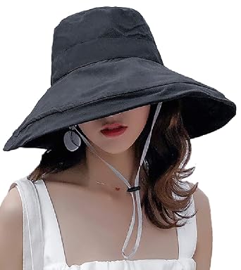 Amazon ココマリ Uvカット 折り畳み つば広 帽子 おしゃれ ハット