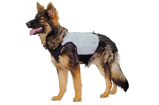 cani.cool Kühlweste Hunde, silber