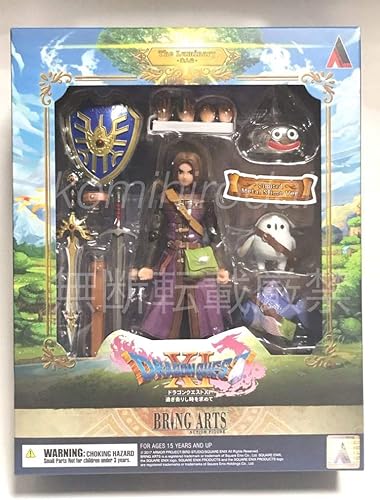 Amazon Co Jp Bring Arts ブリングアーツ ドラゴンクエスト 過ぎ去りし過去を求めて 主人公 メタルスライムver 版 ドラクエ11 Hobby