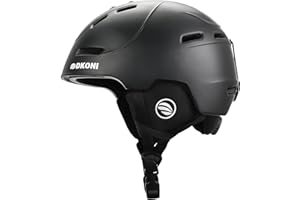 DKONI Ski Helmet for Adults Snowboard Helmet Men Women Youth Certified Snow Sports Helmet for Skiing Snowboarding