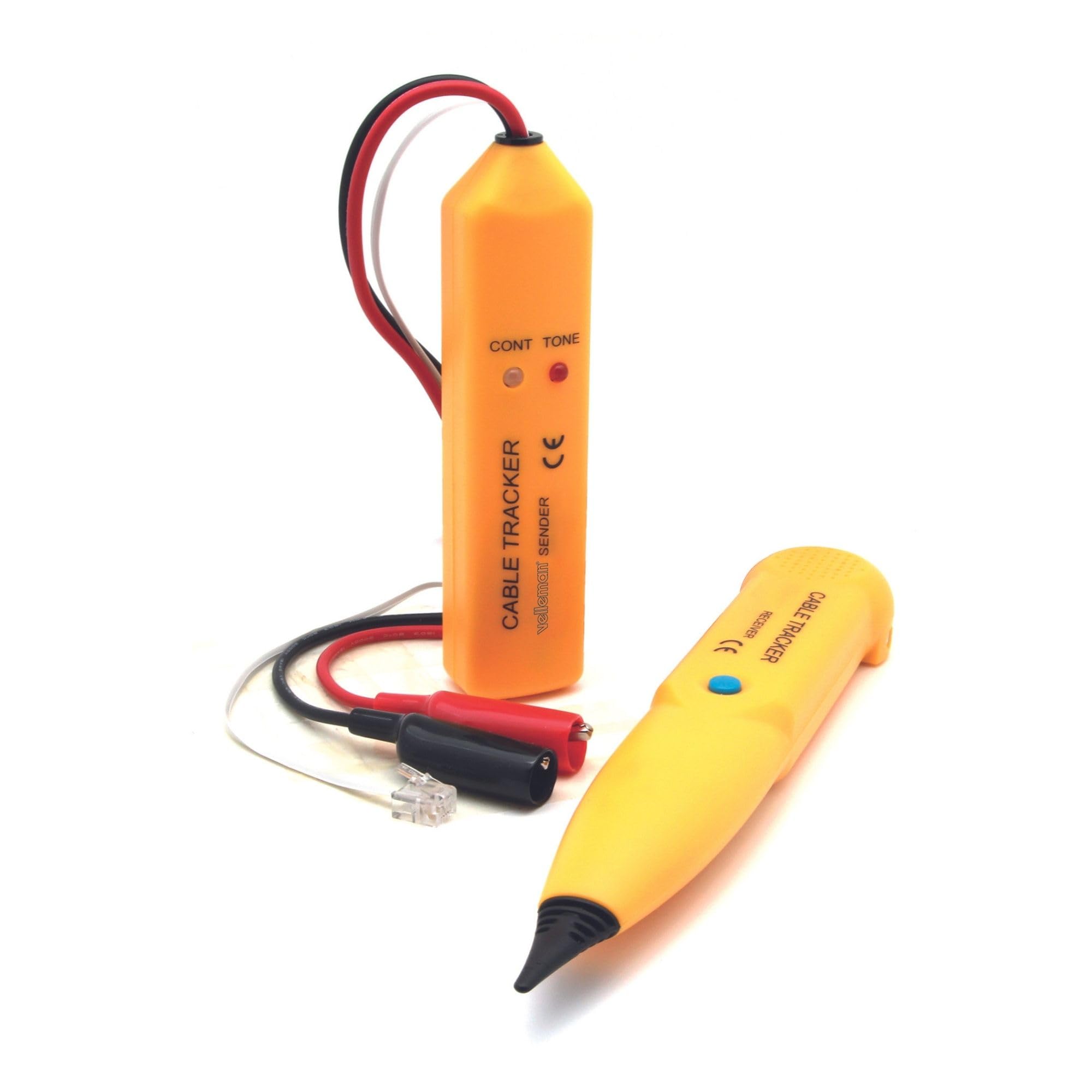 Velleman Cable Tracker with Tone Generator, VTTEST11N, Electric Circuit Testing Device, 240 V, Multicolored
