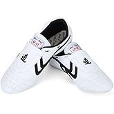Alomejor Taekwondo Shoes, Lightweight High Support Martial Arts Footwear, Breathable Design for Kung Fu Boxing Karate Tai Training Athletes