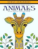 Adult Coloring Books: Animals - Stress Relief Coloring Book by Adult Coloring Book World