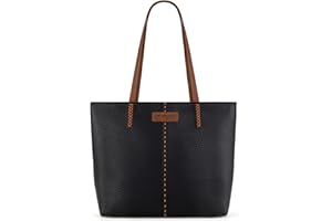 Wrangler Tote Bag for Women Vegan Leather Tote Purse and Handbag