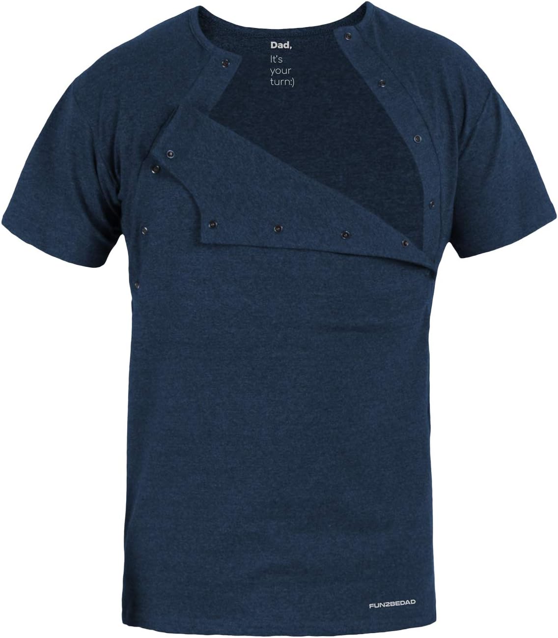 FUN2BEMUM Kangaroo Skin to Skin Bonding Care Casual Mens T-Shirt for Dad