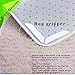 ForeBrain Rug Gripper 12 Pcs, Anti Curling Rug Grippers Keep Your Rug in Place & Makes The Corners Flat. Premium Carpet Gripper w/Renewable Carpet Tape - Ideal Anti Slip Rug Pad and Rug Gripper