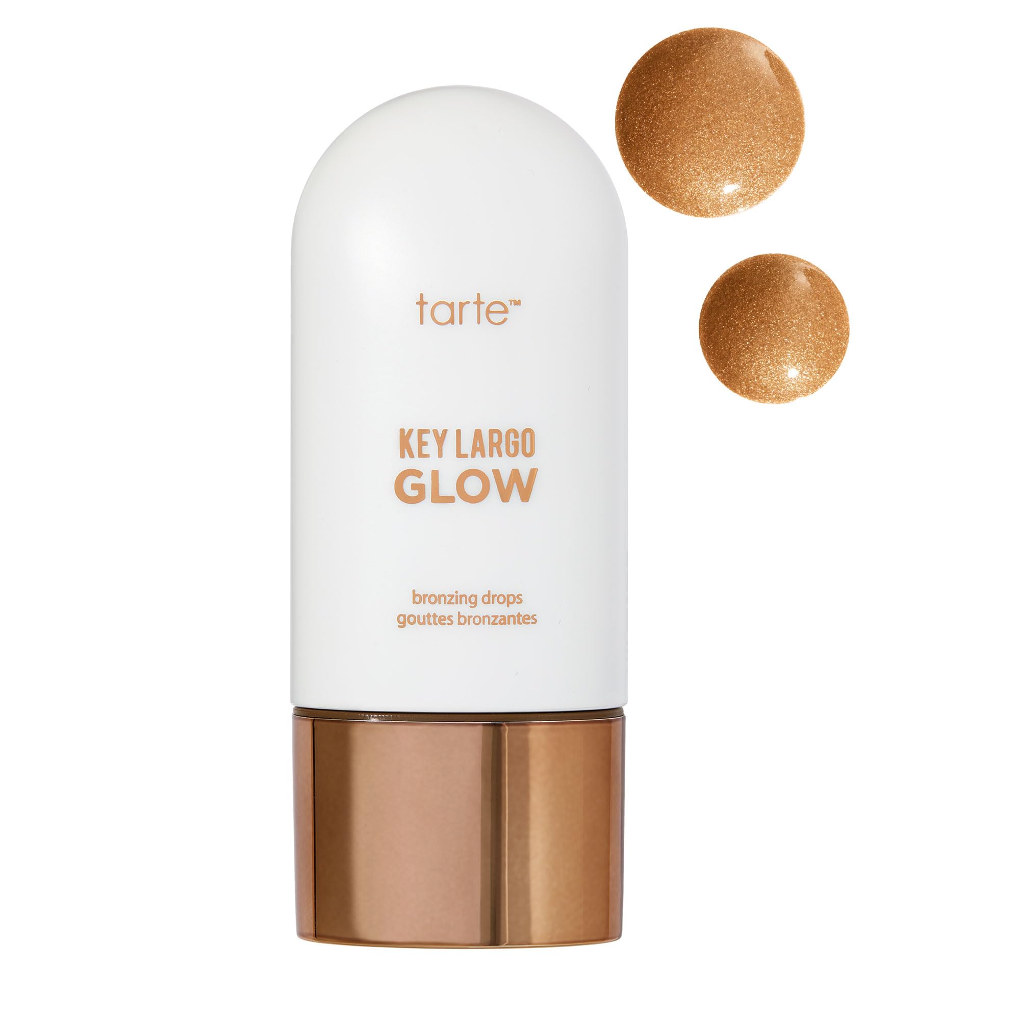 Photo 1 of tarte key largo glow bronzing drops - bronze glow - full size