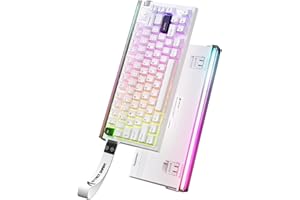 Attack Shark R85 HE Wired Rapid Trigger Mechanical RGB Gaming Keyboard with Custom Lightbox,8KHz Polling Rate,0.005mm RT Accu