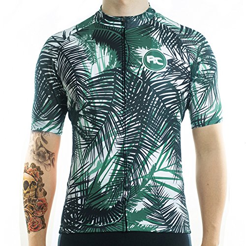 Racmmer Mens Breathable Short Sleeve Cycling Jersey Bike Shirt Cycling Clothing