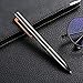 nekigoen Ballpoint Pen with Gift Box for Men Women,Luxury Stainless Steel Retractable Pen Executive Home Office Use, and 2 Extra Refills Black Ink 1.0mm B2 (Gray)