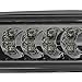 Spec-D Tuning LT-RAM02RBGLED-CY Dodge Ram 1500 Standard Crew Exteneded Smoked Lens 3Rd Third Led Brake Light
