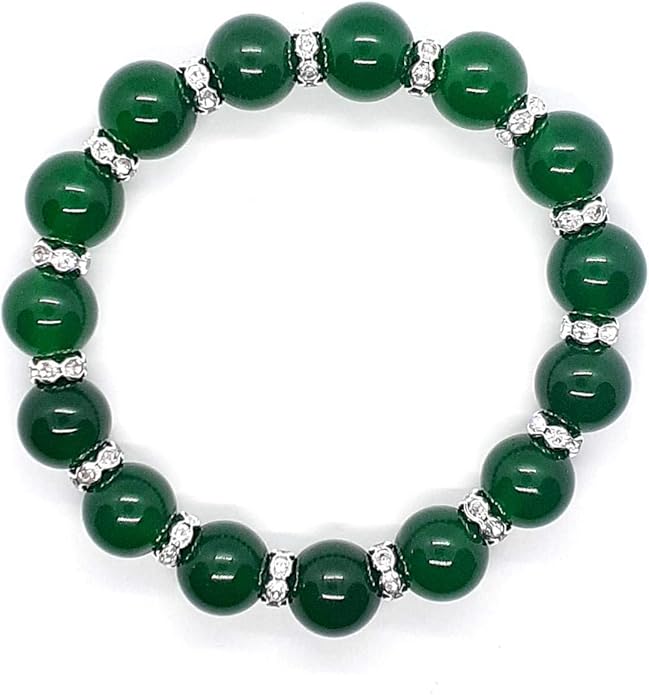 Natural Jade Bracelet Green 20001 Jewelry