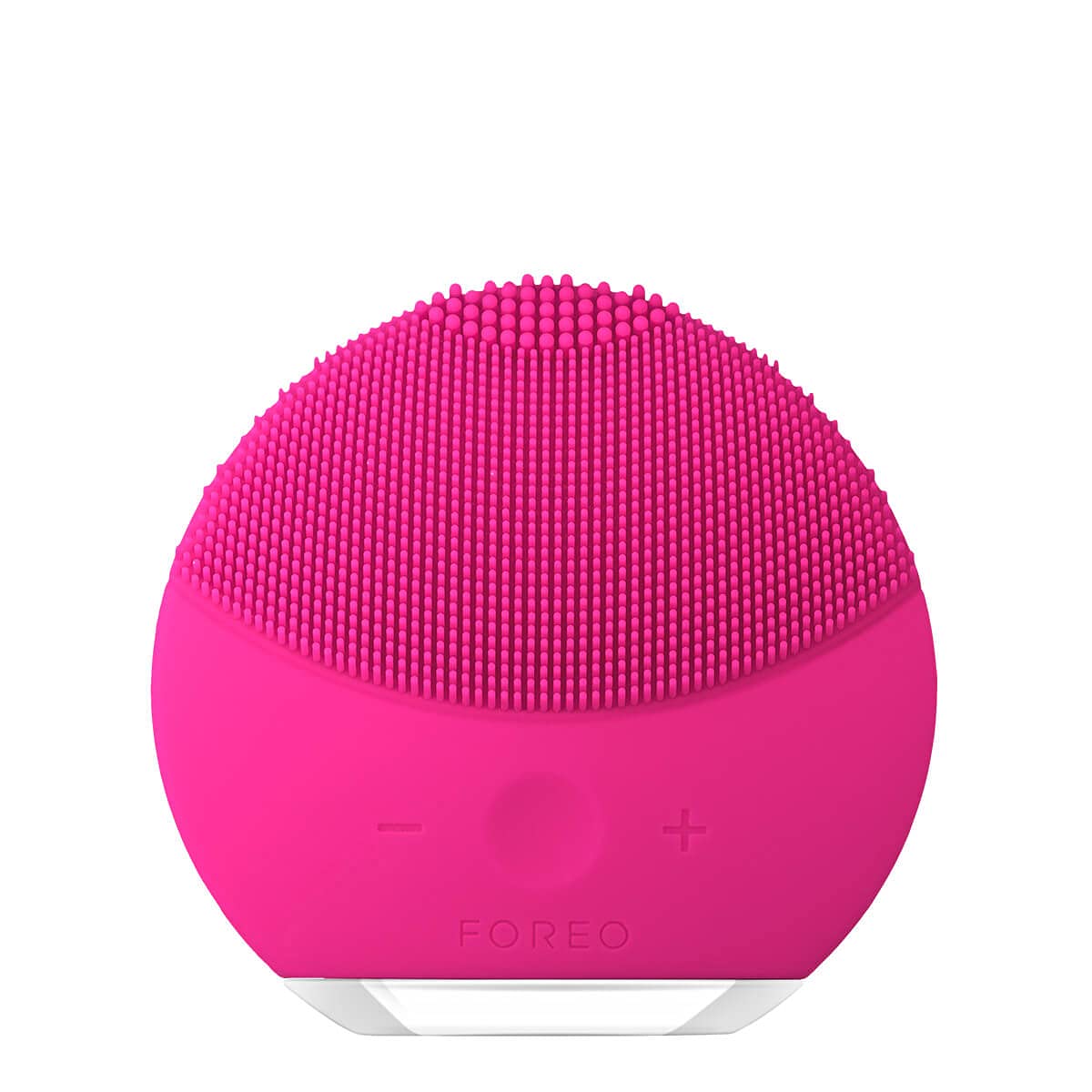 FOREO LUNA mini 2 Facial Cleansing Brush - Travel Accessories - Face Massager Electric - All Skin Types Ultra-hygienic Skincare - Simple Face Wash - Silicone Electric Face Cleanser - Fuchsia