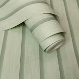 Holden Decor Wood Slat Wallpaper Soft Green 3D Effect Easy Apply Matte Finish view 5