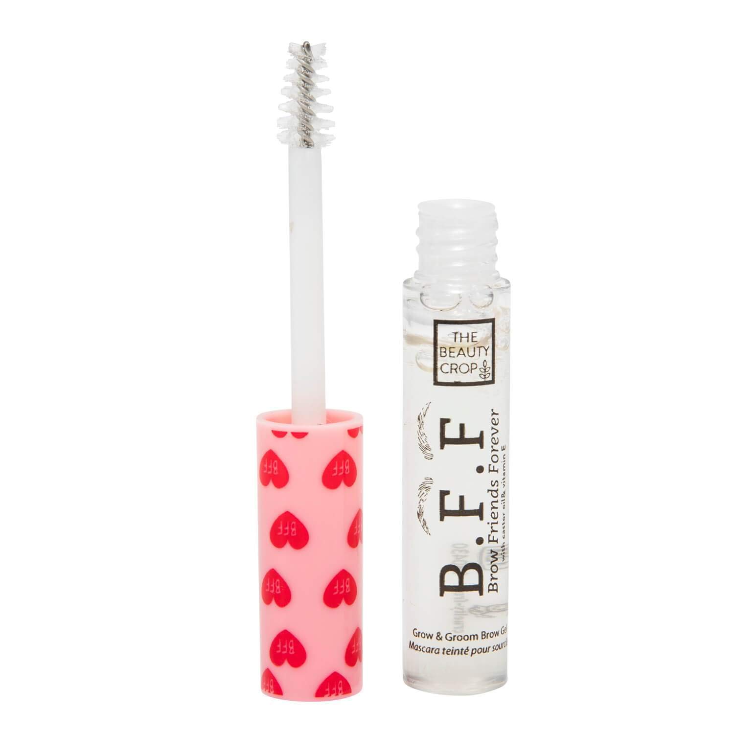 The Beauty Crop - BFF Brow Mascara | Contains Castor Oil, Vitamin E & Aloe Vera | Cruelty-Free Brow Gel | Professional Makeup Clear Gel | Perfect for Taming & Grooming | Water-Resistant