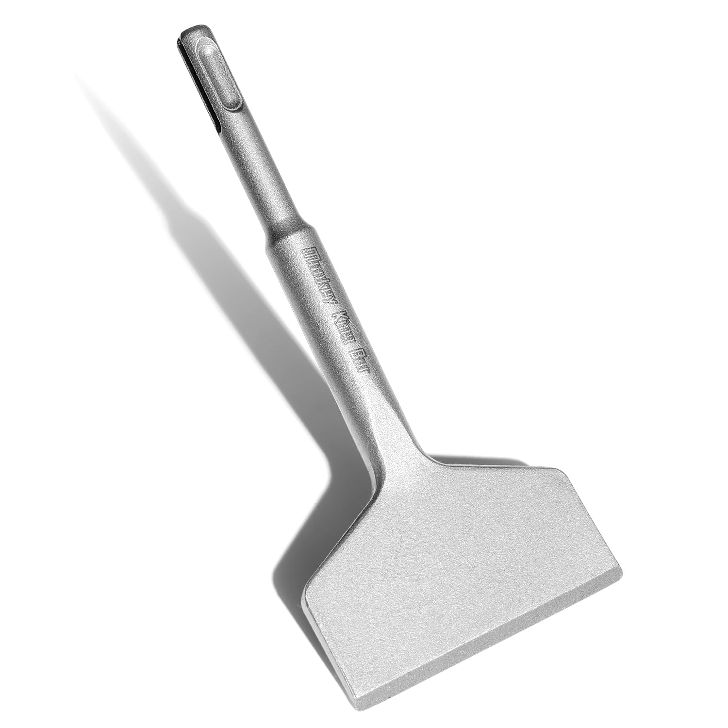 Monkey King Bar Tile Chisel SDS Plus Chisel [165 x 75 mm] Angled Wide Curved Tile Removal Chisel Wall and Floor Scraper