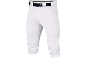 Penveer Knicker Style Adult & Youth Baseball Pants with Durable Snap Zip, Elastic Bottom Mens & Boys Baseball Pants