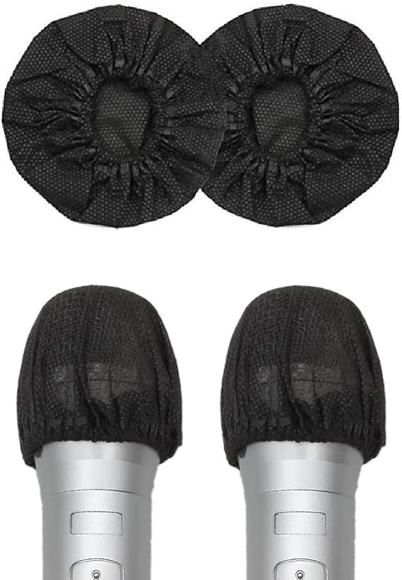 100 Counts Disposable Microphone Cover NonWoven Handheld