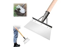 Multifunctional Cleaning Shovel, Multi-Functional Garden Cleaning Shovel Flat Shove, Stainless Steel Outdoor Garden Cleaning 