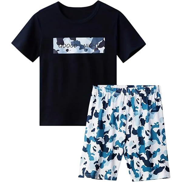 Piece Pajama Boys Pajamas At Kohl's Boys Shorts Size 14-16