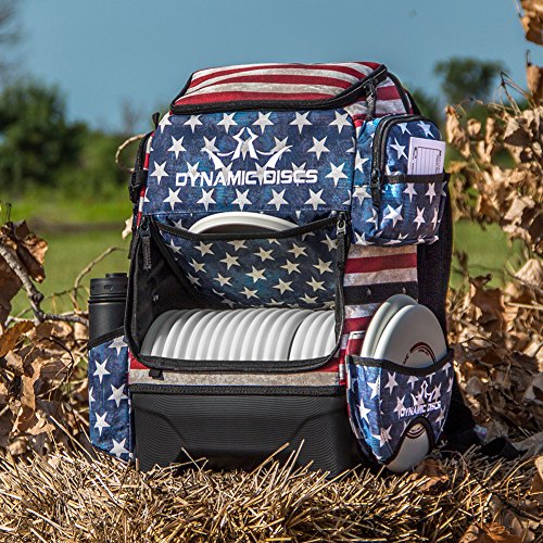 Dynamic Discs Ranger H2O Backpack Disc Golf Bag (Stars and Stripes)