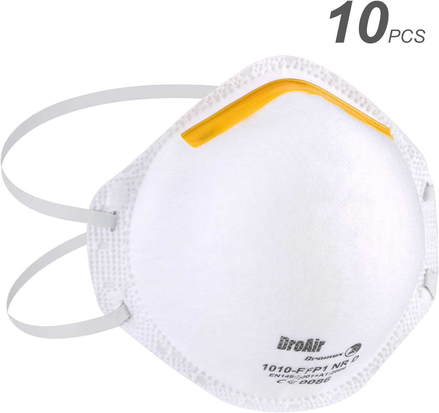 Fold-flat Dust Masks FFP1 masks N95 (FFP1 Mask 10PCS)