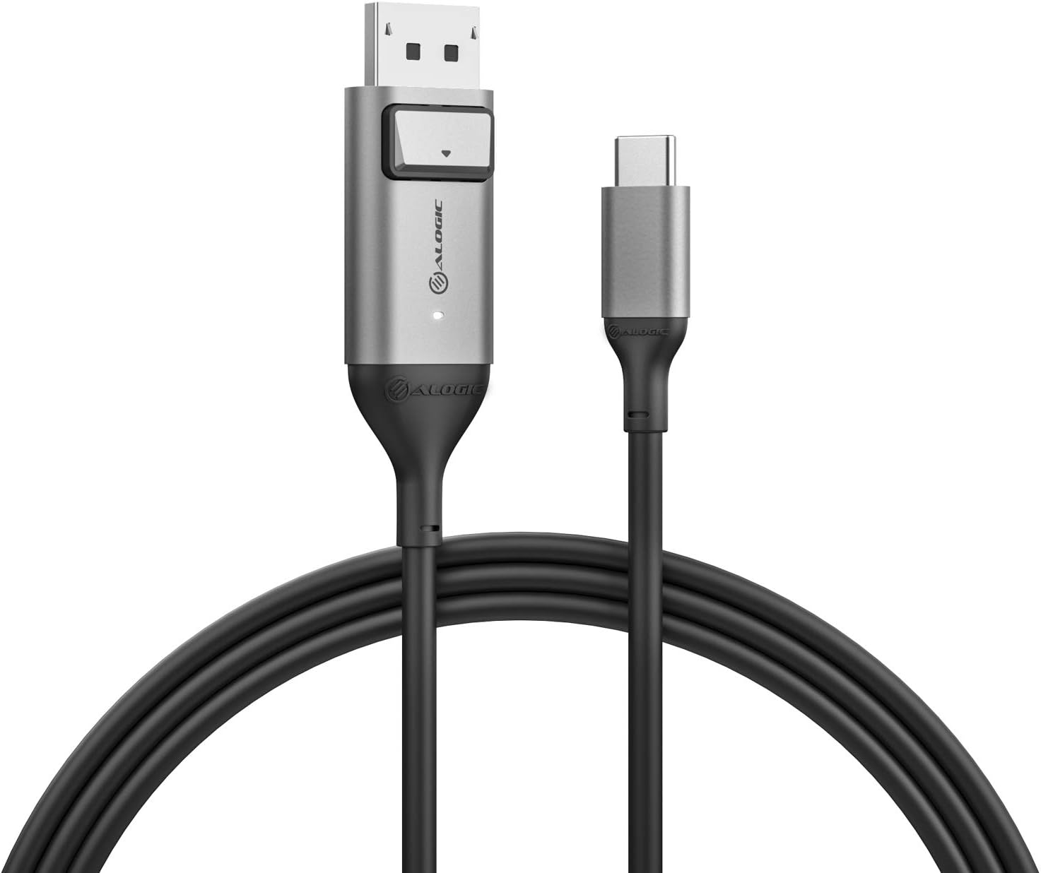ALOGIC USB C to DisplayPort for Home Office 6 ft Type C to DisplayPort Cable, Supports 4K 60Hz, (Thunderbolt 3 Compatible)
