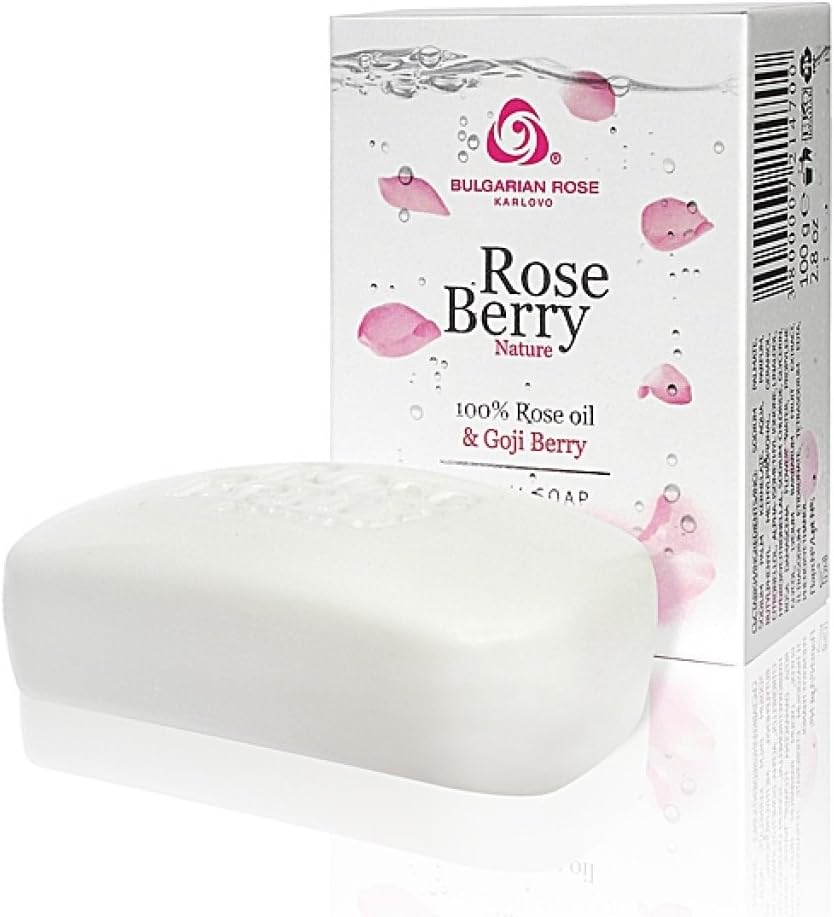 Bulgarian Rose RoseBerry Nature Cream Soap