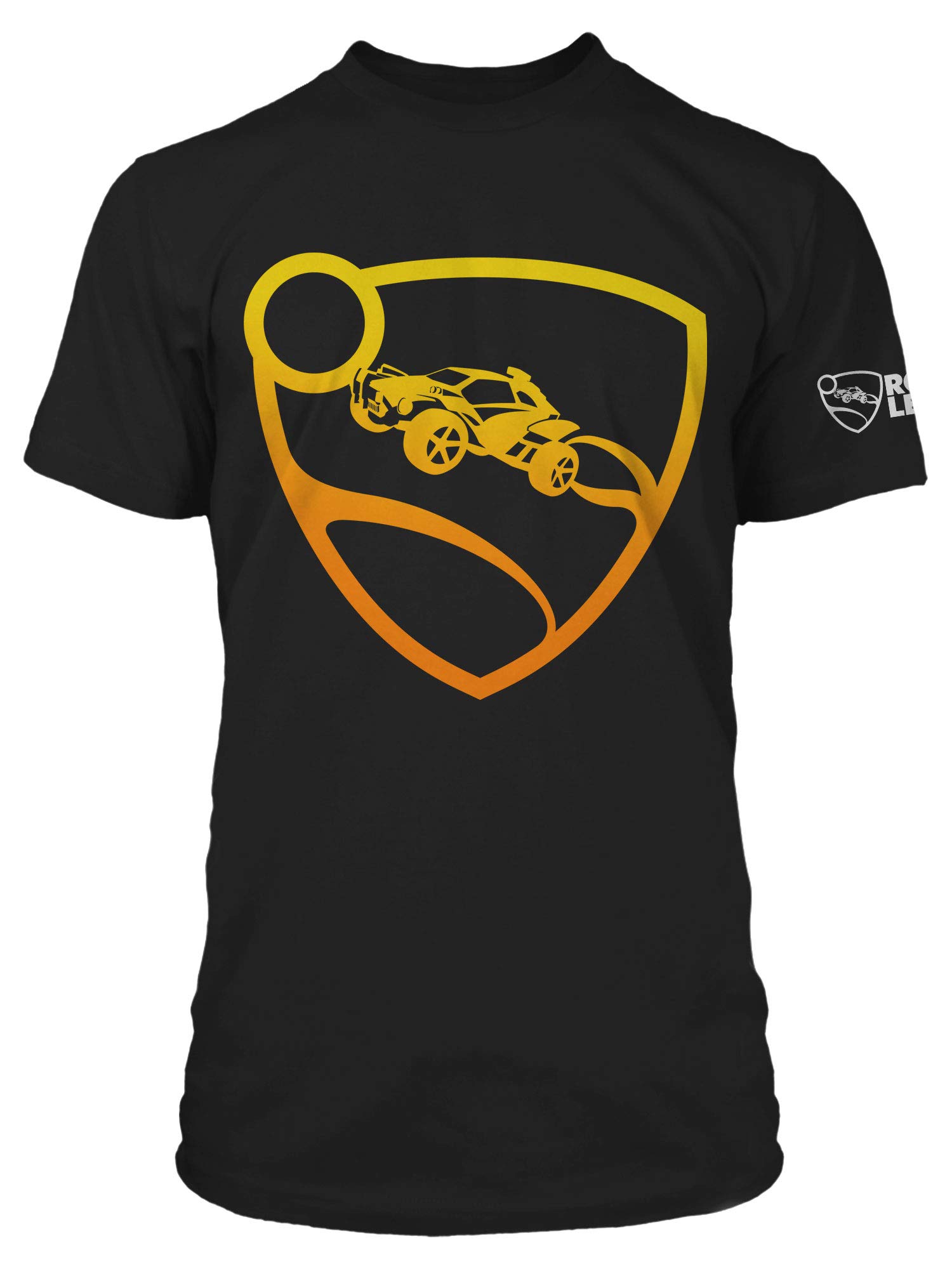Jinx Rocket League Orange Pro Glow Mens Gamer Tee Shirt