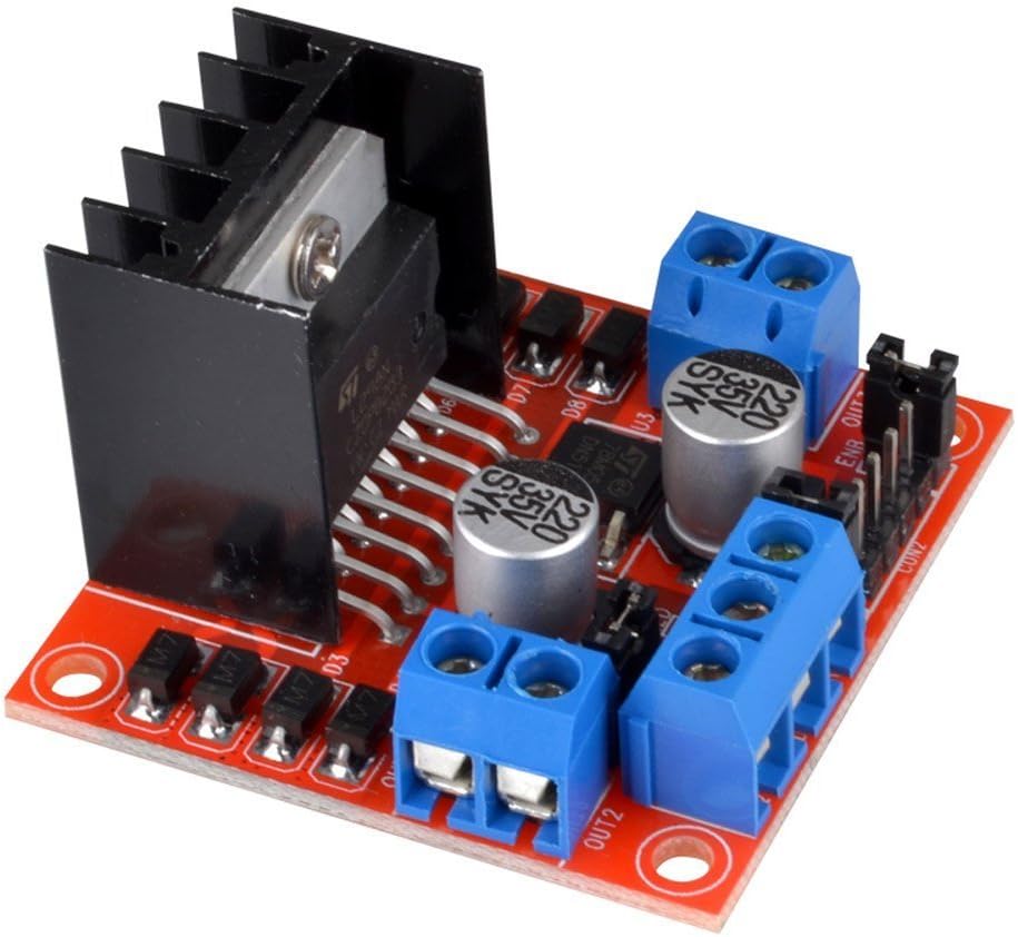 DollaTek Mini Stepper Motor Drive Controller Board Module L298N Dual H Bridge DC Stepper for Arduino Smart Car Robot - Image 4