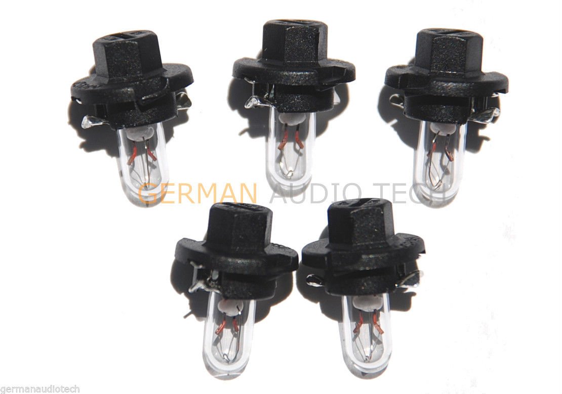 (5) BMW LIGHT BULBS LAMPS DASH INSTRUMENT CLUSTER OBC OSRAM 12V 1.2W E38 E36 E34 E32 E30 E39 6231383311 OSRAM