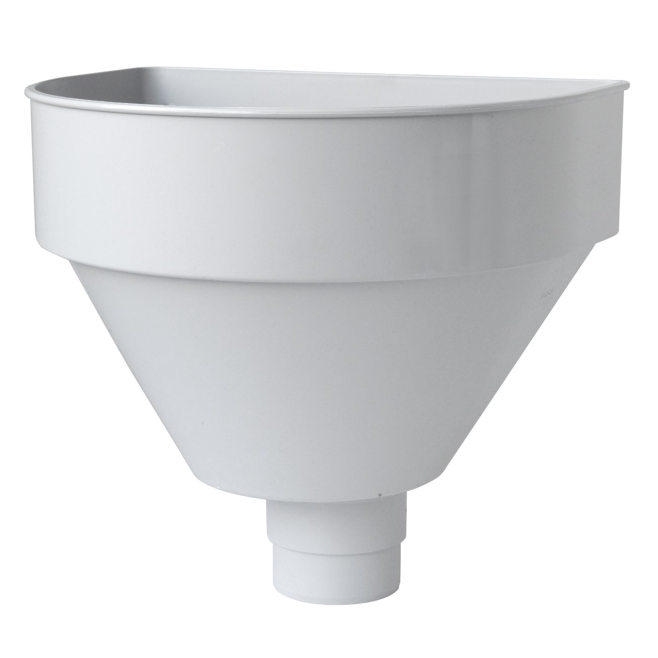 First Plast RCT080N Round rain Folder, Gray, ø 80 mm