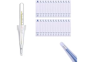 Digital Thermometer Probe Covers 200 Pack, Universal Disposable Thermometer Covers for Oral, Rectal & Underarm Use, Hygienic 