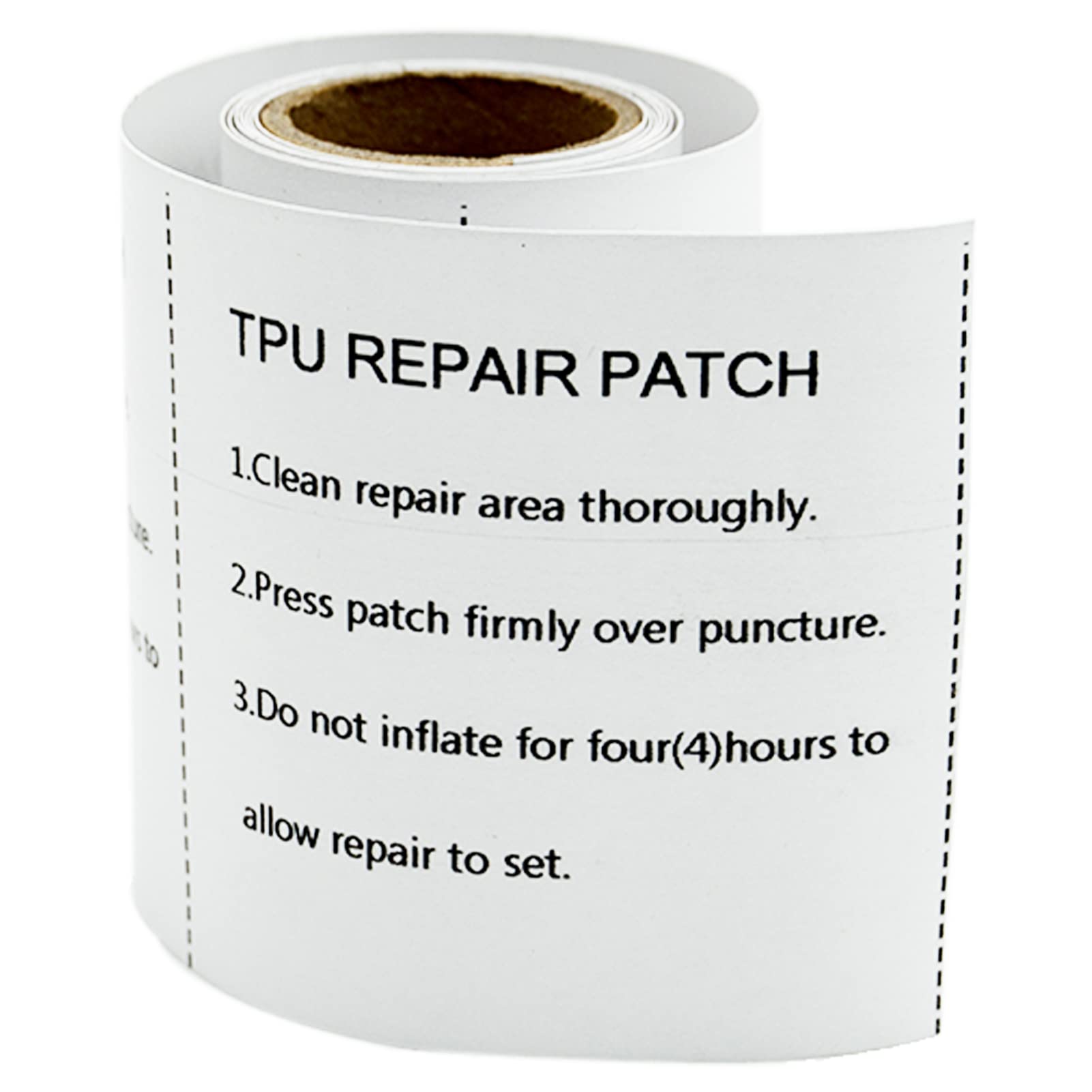 SZXMDKH Tent Repair Kit, Air Bed Repair Patches - Clear Waterproof Puncture Repair Tape for Awnings, Inflatable Swimming Pools, Gazebo (7.5cmx100cm)