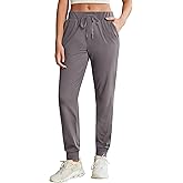 PINSPARK Women's Joggers Pants with Pockets, Stretch Athletic Track Pants Lightweight Running Workout Sweatpants